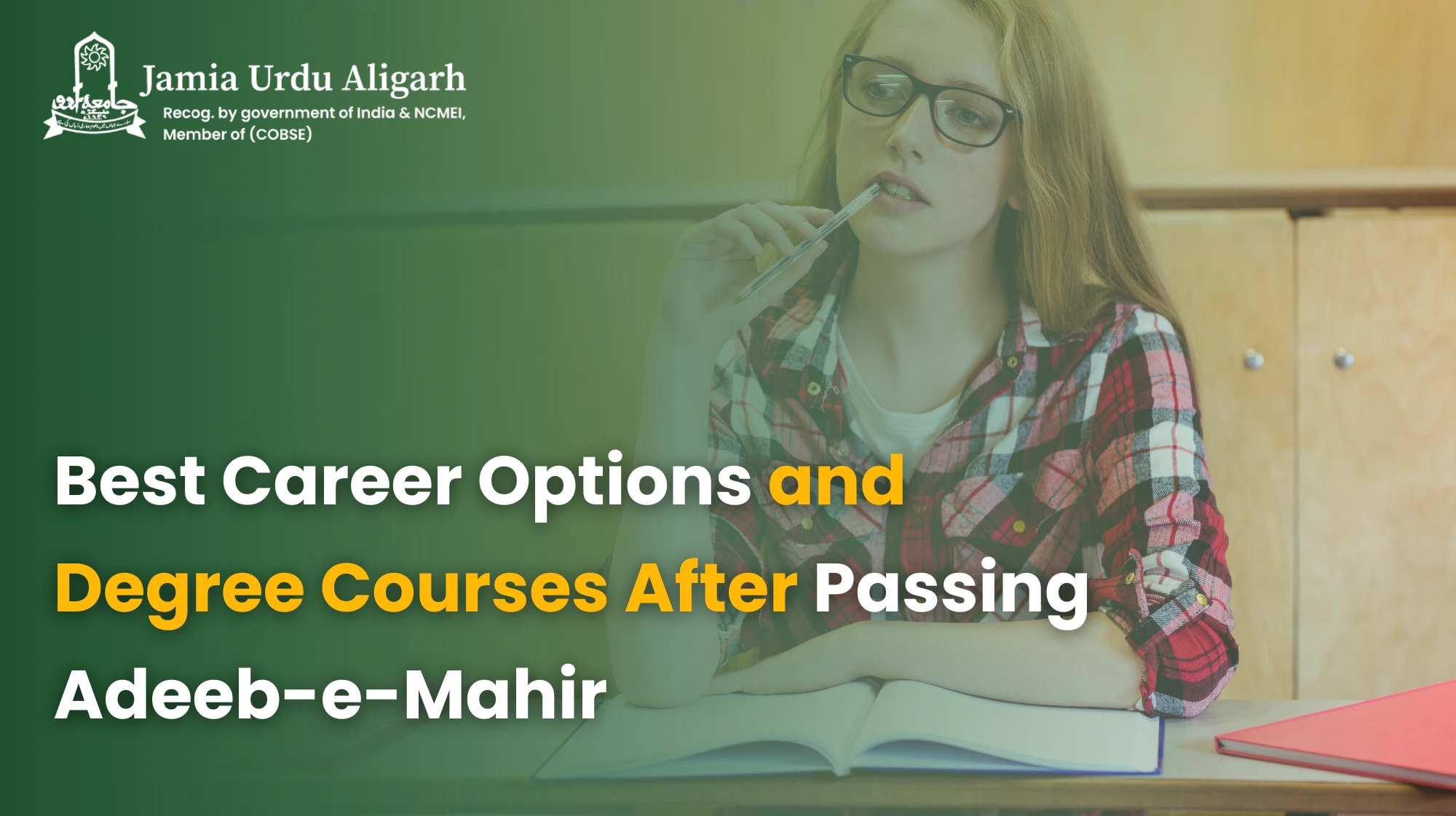 Best Career Options and Degree Courses After Adeeb-e-Mahir